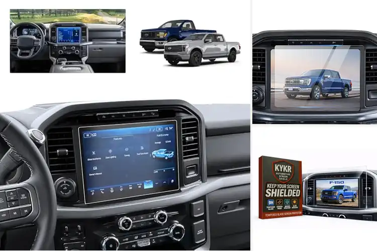 Detailed view of Best 12 Inch F150 Screen Protector For SYNC 4