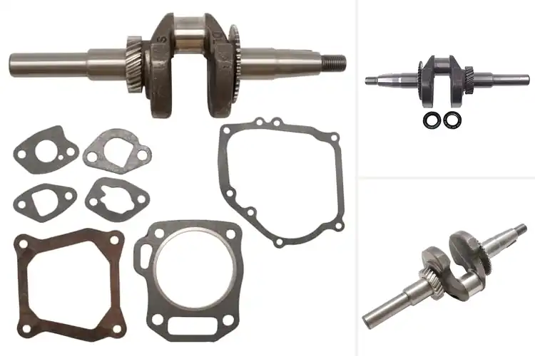 Detailed view of Best 212cc Engine Compatibility Crankshafts