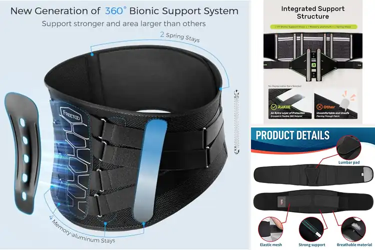 Detailed view of Best 3D Lumbar Braces