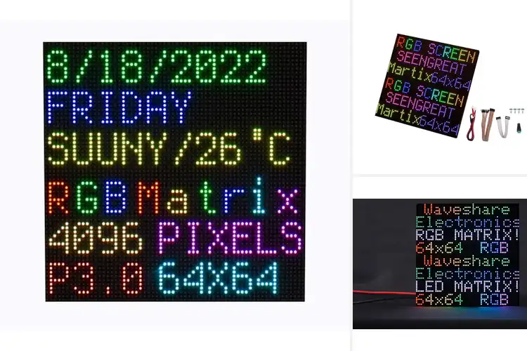Detailed view of Best 64×64 RGB LED Displays