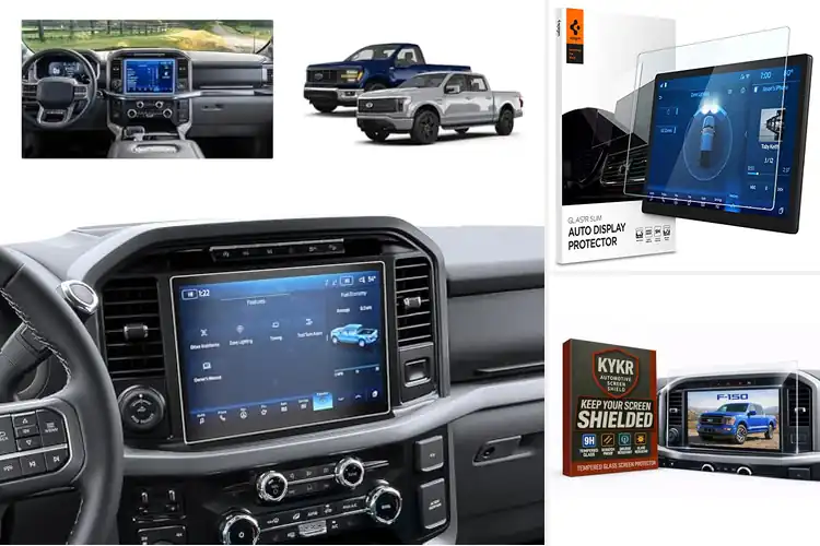 Detailed view of Best 9H Hardened Glass For Ford F-150 12-Inch Screen