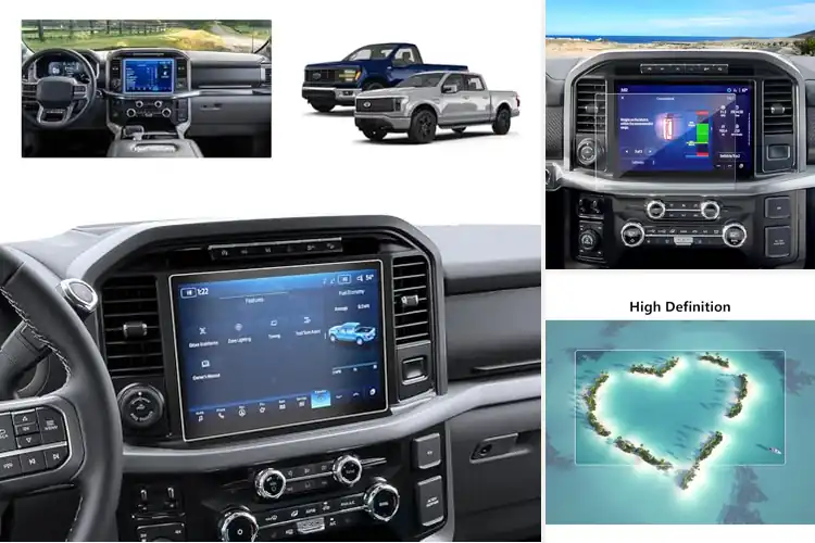 Detailed view of Best 9H Tempered Glass For F150 12 Inch Screen