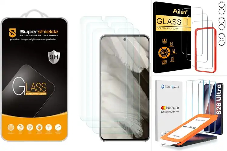 Detailed view of Best 9H Tempered Glass Protectors