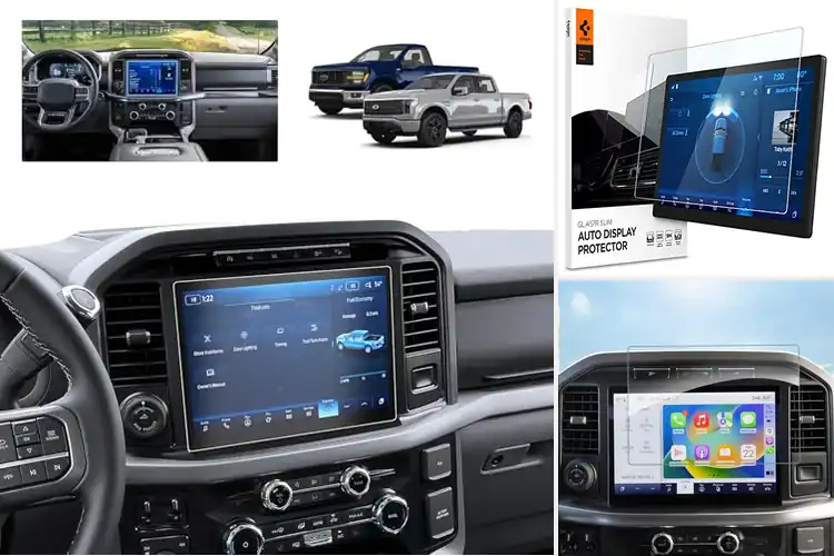 Detailed view of Best Anti Fingerprint 12 Inch F150 Screen Protector
