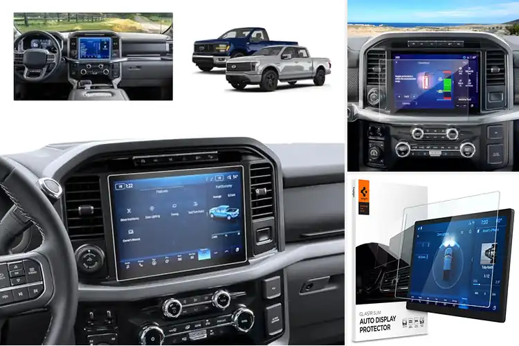 Detailed view of Best Anti Glare 12 Inch F150 Screen Protectors