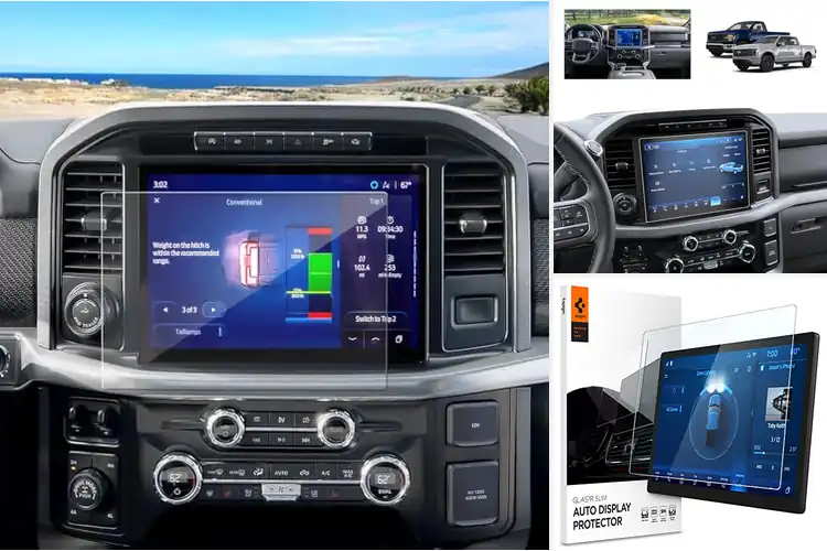 Detailed view of Best Anti-Glare Ford F150 Screen Protector