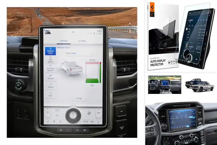 Detailed view of Best Anti-Glare Screen Protector For F-150 Lightning