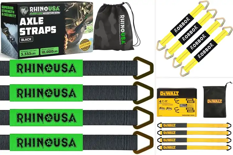 Detailed view of Best Axle Tie Downs