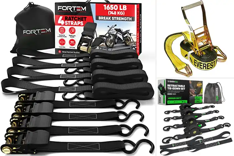 Detailed view of Best Break Strength Tie Down Straps