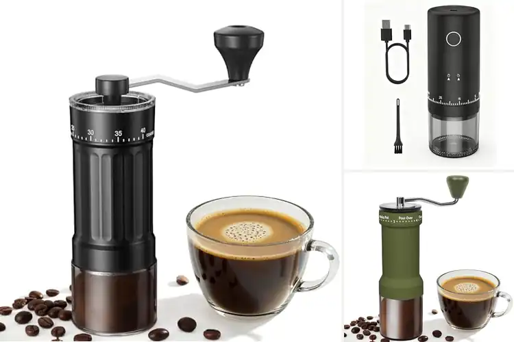 Detailed view of Best Coffee Grinders For Travel: Fresh Brew Anywhere