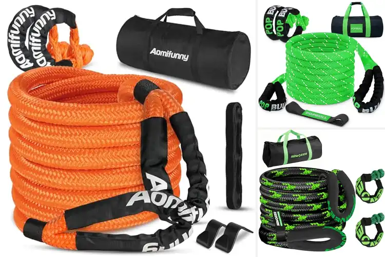 Detailed view of Best Elastic Tow Ropes