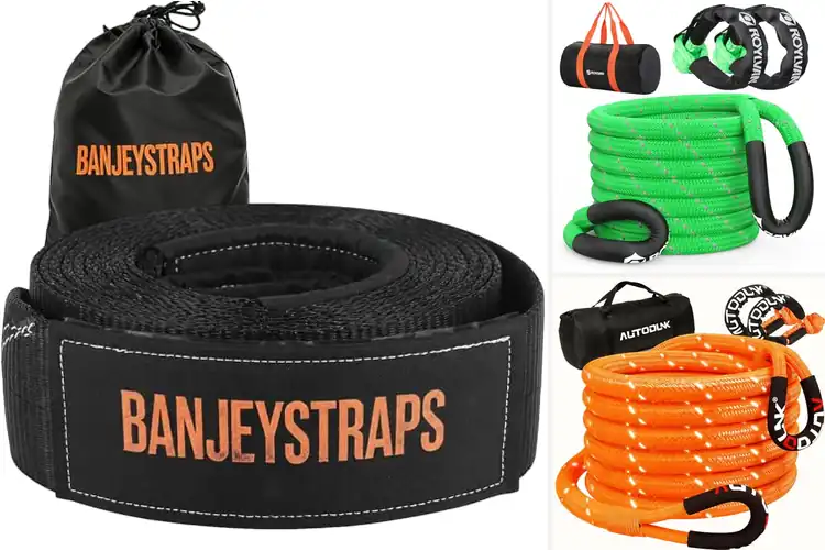 Detailed view of Best Elastic Towing Ropes