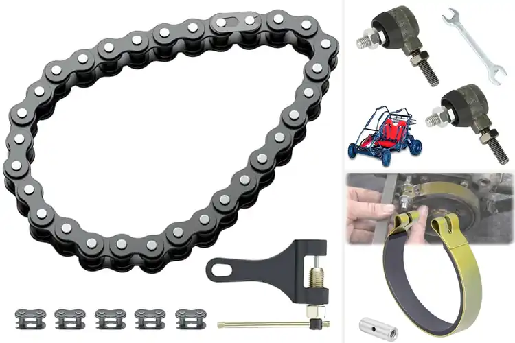 Detailed view of Best Gokart Parts: Upgrade Your Ride for Speed & Safety