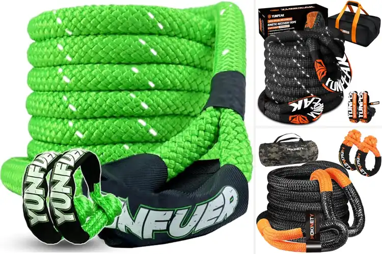 Detailed view of Best Heavy-Duty Kinetic Recovery Ropes