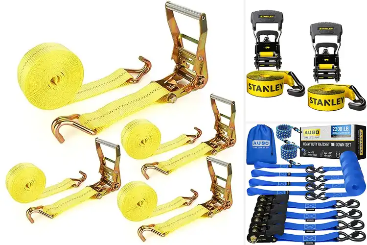 Detailed view of Best Heavy Duty Straps for Secure Cargo Hauling
