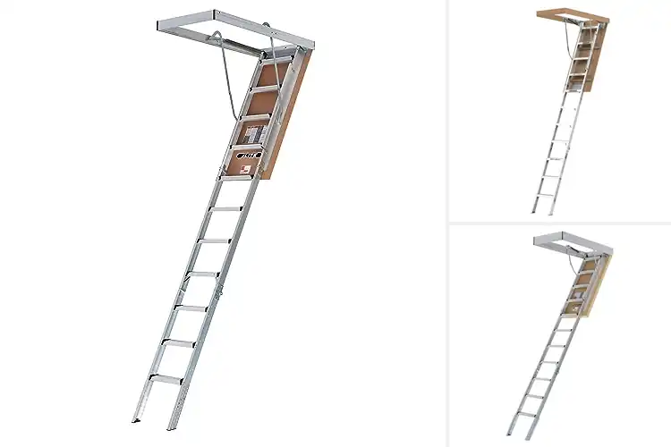 Detailed view of Best High Capacity Attic Ladders