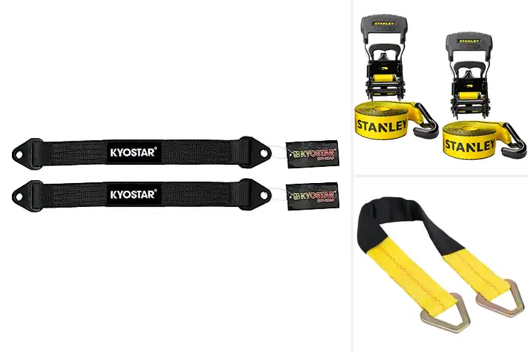 Detailed view of Best High Load Limit Straps: Secure Heavy-Duty Transport