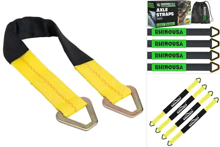 Detailed view of Best How To Use Axle Tie Down Straps