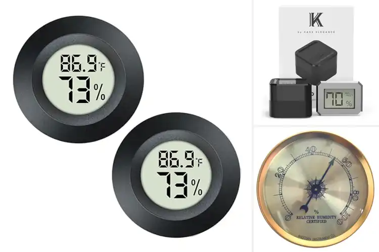 Detailed view of Best Humidor Humidity Tracking