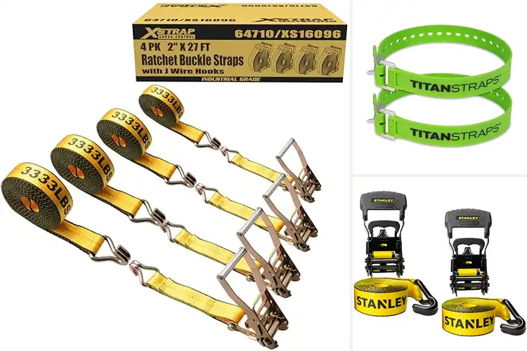 Detailed view of Best Industrial Tie Down Straps