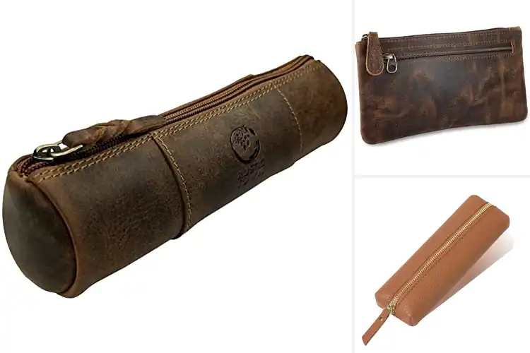 Detailed view of Best Leather Pencil Cases