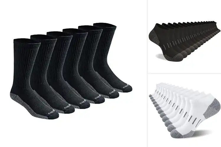 Detailed view of Best moisture-wicking socks
