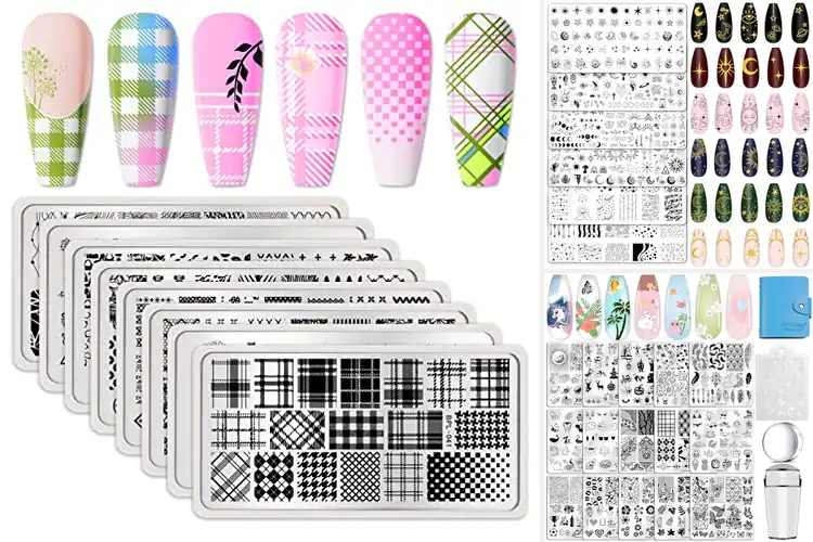 Detailed view of Best Nail Stamping Plates: Top 10 for Stunning DIY Nails