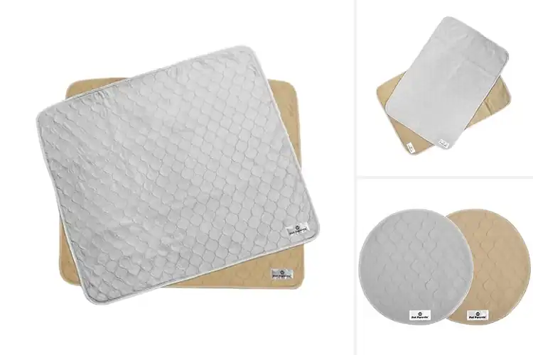 Detailed view of Best Neutral Color Dog Pads Grey Tan