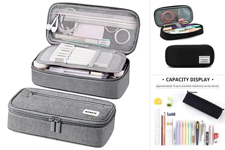 Detailed view of Best Office Pencil Cases: 10 Smart Desk Organizers