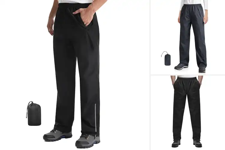 Detailed view of Best Over-Pants Rainwear for All-Day Dry Comfort