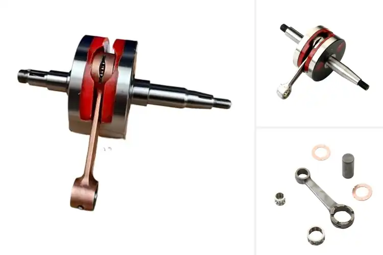 Detailed view of Best performance crankshafts for racing applications