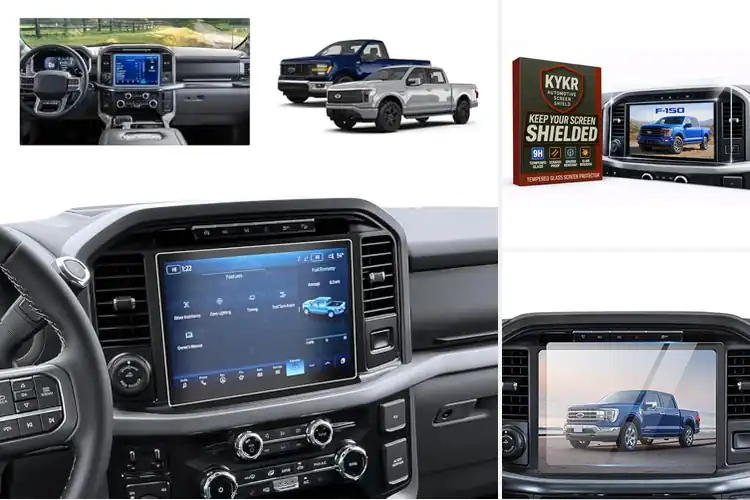 Detailed view of Best Precision Fit 12 Inch F150 SYNC 4 Protector