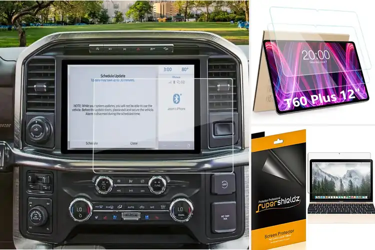 Detailed view of Best Smooth Touch Screen Protectors For 12-Inch Display