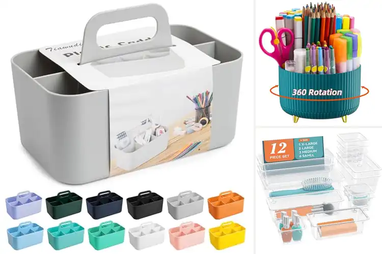 Detailed view of Best Stationery Organizers for a Clutter-Free Workspace