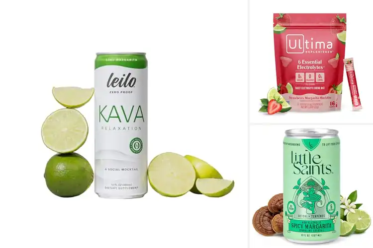 Detailed view of Best Sugar Free Margarita Mocktail