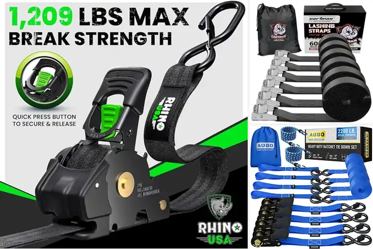 Detailed view of Best Tie Down Straps