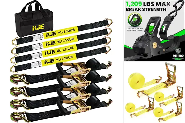 Detailed view of Best Trailer Straps