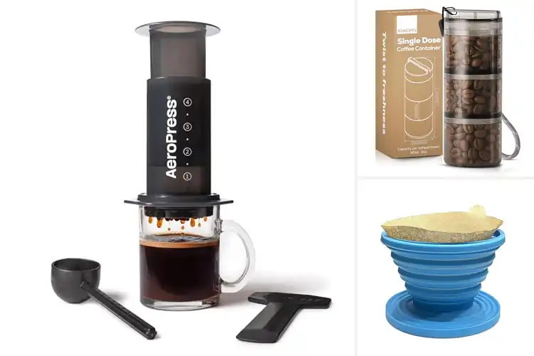Detailed view of Best Travel Coffee Gear