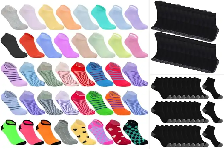 Detailed view of Best value socks for all-day comfort and savings
