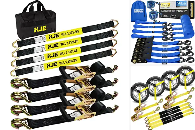 Detailed view of Best Vehicle Cargo Tie Down Straps