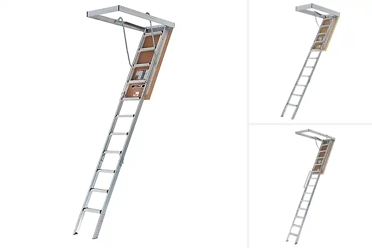 Detailed view of Best Wide Attic Ladders: Safe, Easy Access Solutions