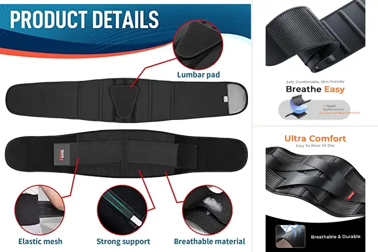 Detailed view of Best Workwear Back Braces: Support Your Spine, Ace Your Job